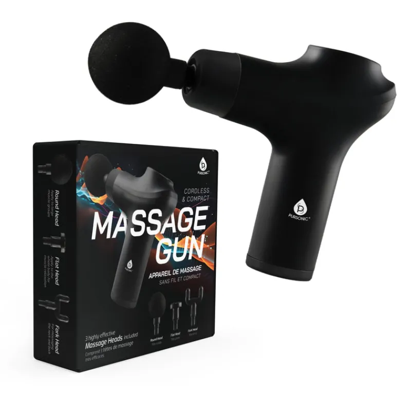 3 Speed Cordless & Rechargeable Professional Massage Gun-Pursonic Outlet