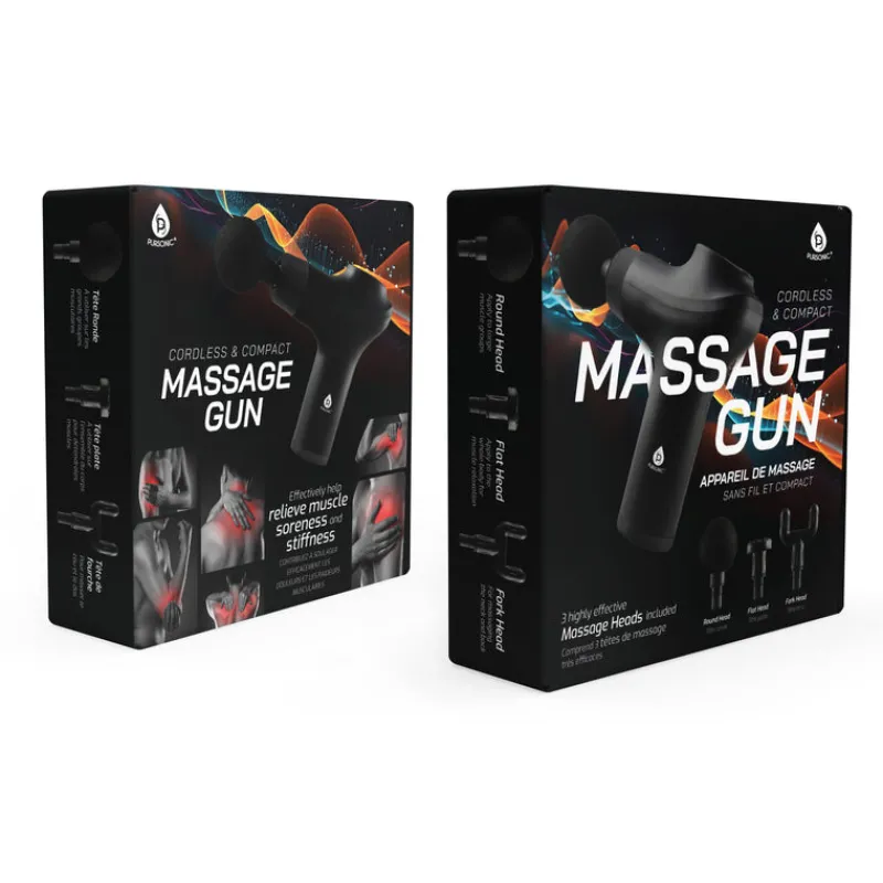 3 Speed Cordless & Rechargeable Professional Massage Gun-Pursonic Outlet