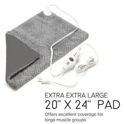 Extra Extra Large Electric Heating Pad-Pursonic Clearance