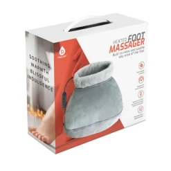 Heated Foot Massager with Remote Control, Folding Design, and Dual Motor Intensities-Pursonic Sale