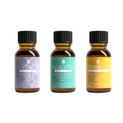 Aromatherapy Diffuser & Essential Oil Set -Ultrasonic Top 3 Oils-Pursonic New