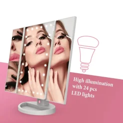 Tri-Fold Vanity Makeup Mirror-Pursonic Clearance