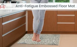 20"x39" Anti-Fatigue Embossed Floor Mat (RUSTIC MEDALLION)-Ju0026V Textiles Fashion