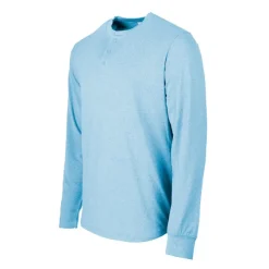 Men's Proof Henley Long Sleeve Shirt-Reef Best
