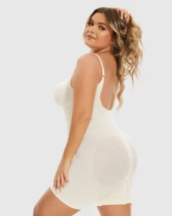 Low Back Snatched Bodysuit-Revenge Body Outlet