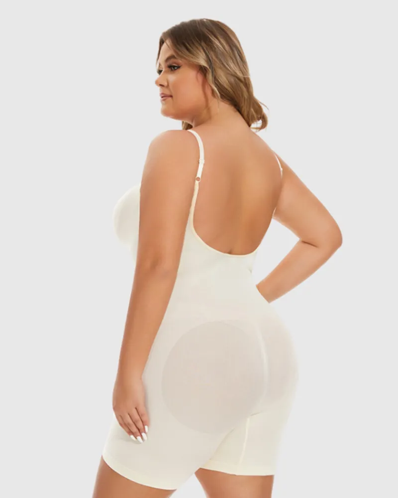 Low Back Snatched Bodysuit-Revenge Body Outlet
