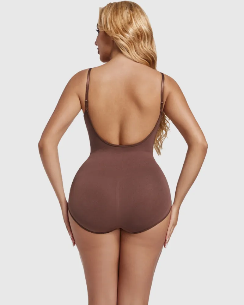 Low Back Snatched Bodysuit-Revenge Body Outlet