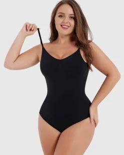 Low Back Snatched Bodysuit-Revenge Body Outlet