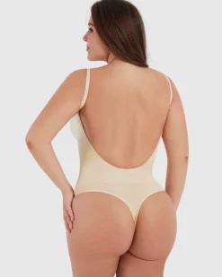 Low Back Snatched Bodysuit-Revenge Body Outlet
