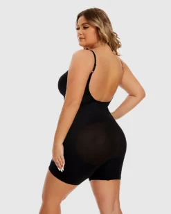Low Back Snatched Bodysuit-Revenge Body Outlet
