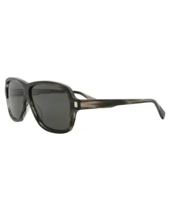 Aviator-Frame Recycled Acetate Sunglasses-Saint Laurent New