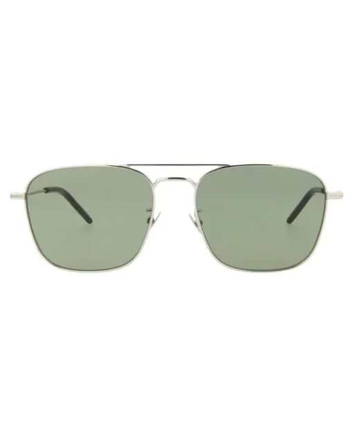 Aviator-Frame Metal Sunglasses-Saint Laurent Outlet