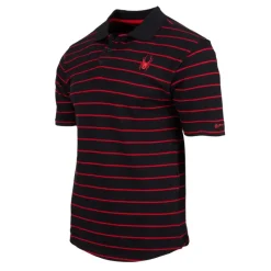Men's Classic Stripe Logo Polo-Spyder Sale