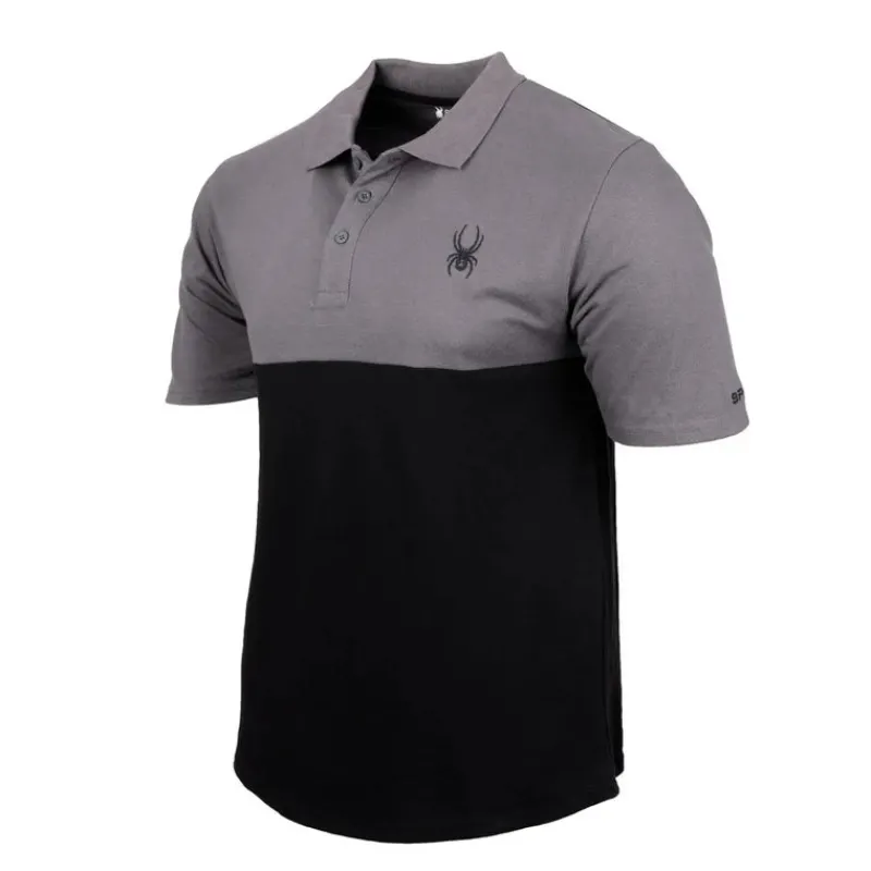 Men's Colorblock Polo-Spyder Best