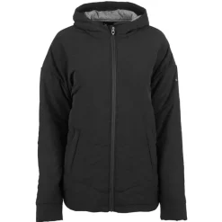 Women's Stretch Woven Full Zip Hoodie-Spyder Fashion