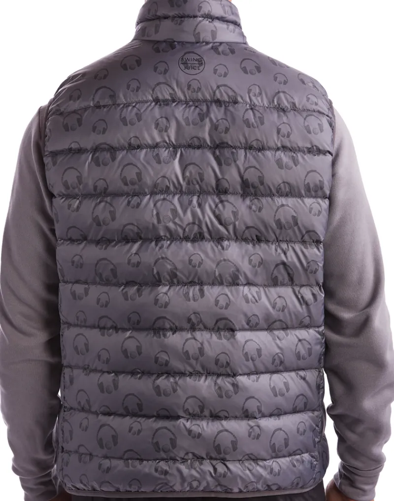 Golf & Hip Hop Men's Packable Puffer Vest-SwingJuice Hot