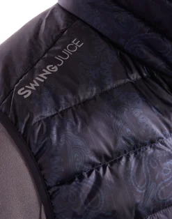 Golf Bandana Men's Packable Puffer Vest-SwingJuice Fashion