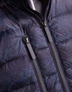 Golf Bandana Men's Packable Puffer Vest-SwingJuice Fashion