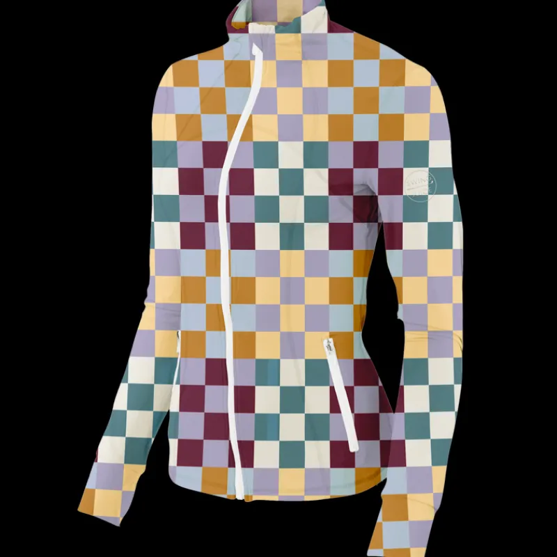 Golf Checker Women's Full Zip-SwingJuice Outlet