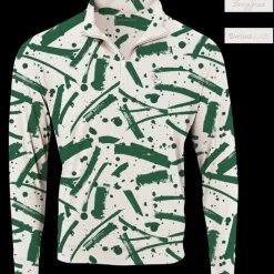Golf Pollock Men's Quarter Zip-SwingJuice Outlet