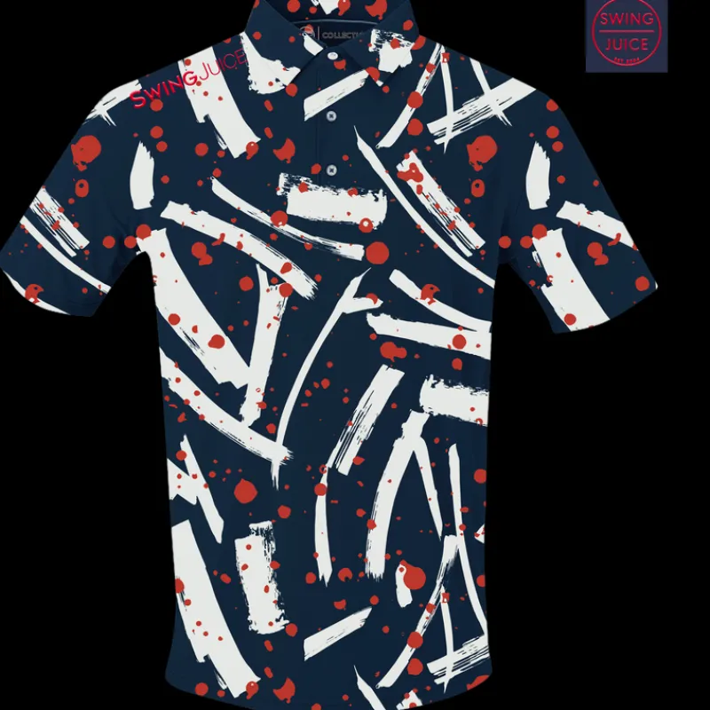 Golf Pollock Men's Polo-SwingJuice Sale