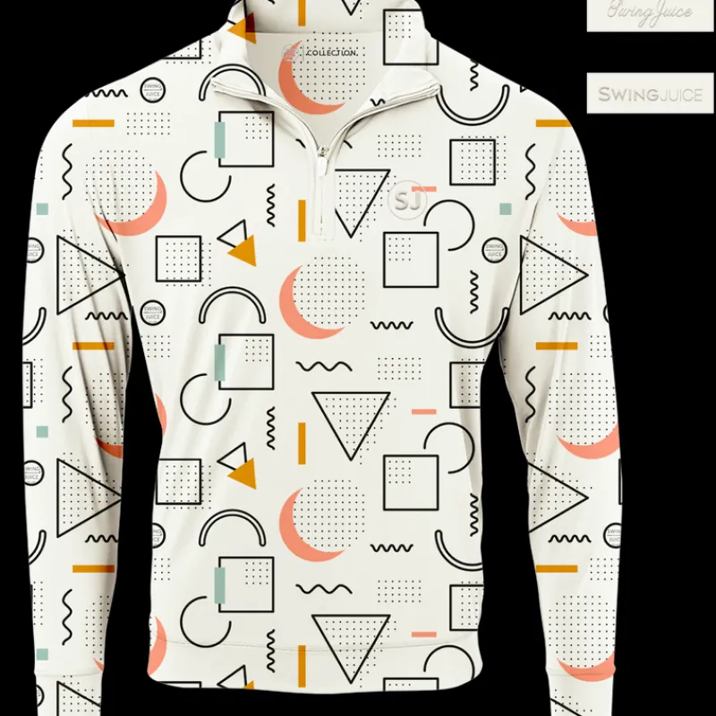 Golf 90's Golf Men's Quarter Zip-SwingJuice Best