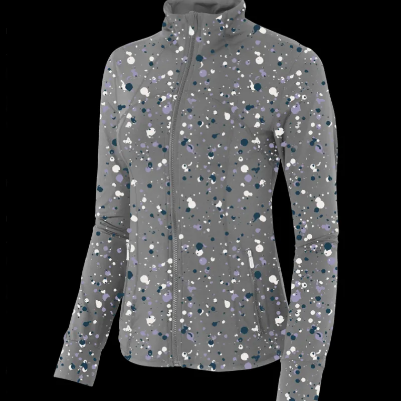 Golf Splatter Women's Full Zip-SwingJuice Sale