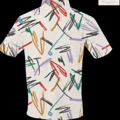 Golf Strokes Men's Polo-SwingJuice Clearance