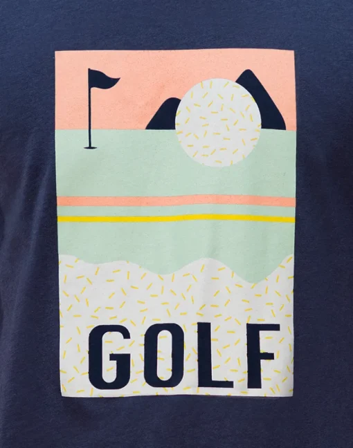Golf Terrazzo Unisex T-Shirt-SwingJuice Best