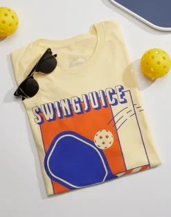 Pickleball Dink Smash Win Repeat Unisex T-Shirt-SwingJuice Online