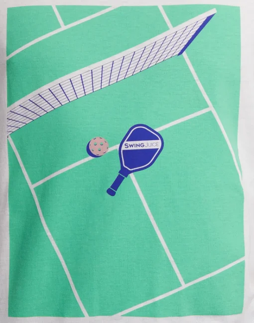 Pickleball The Court Unisex T-Shirt-SwingJuice Online