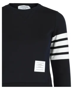 Classic Loopback 4-Bar Sweatshirt-Thom Browne Outlet