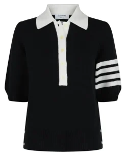 Cotton 4-Bar Hector Polo-Thom Browne Discount