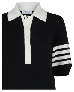Cotton 4-Bar Hector Polo-Thom Browne Discount