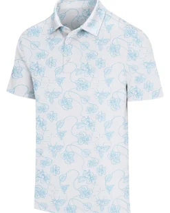Men’s Print Golf Polos-Three Sixty Six Sale