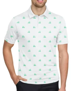 Men’s Print Golf Polos-Three Sixty Six Best