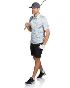 Men’s Print Golf Polos-Three Sixty Six Best