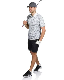 Men’s Print Golf Polos-Three Sixty Six Best