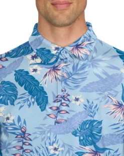 Men’s Print Golf Polos-Three Sixty Six Best