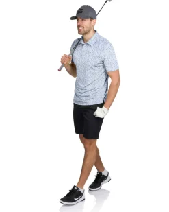 Men’s Print Golf Polos-Three Sixty Six Best