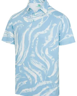 Men’s Print Golf Polos-Three Sixty Six Best