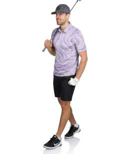 Men’s Print Golf Polos-Three Sixty Six Best