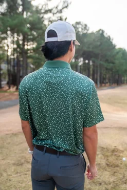Men’s Print Golf Polos-Three Sixty Six Best