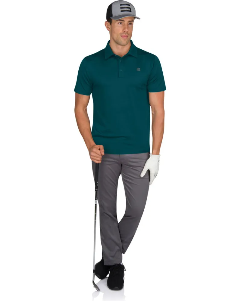 Men's Untucked Golf Polo - The Perfect Length-Three Sixty Six Discount