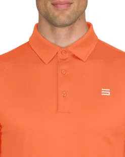 Men's Untucked Golf Polo - The Perfect Length-Three Sixty Six Discount