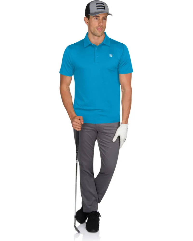 Men's Untucked Golf Polo - The Perfect Length-Three Sixty Six Discount