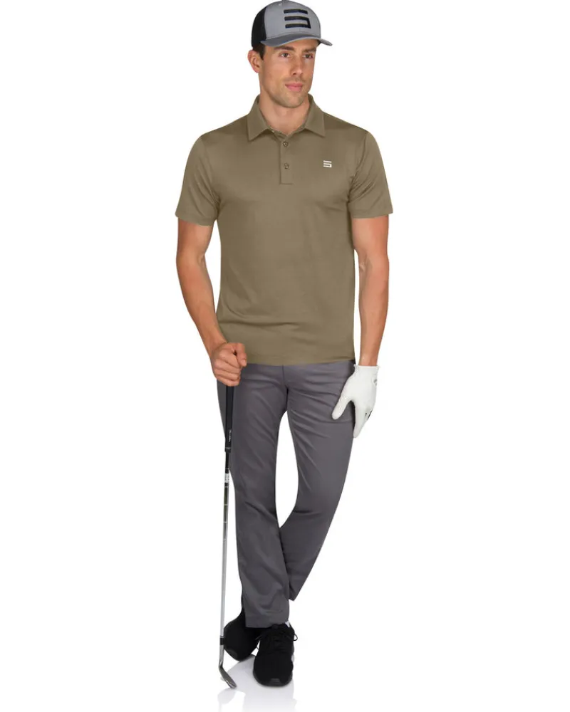 Men's Untucked Golf Polo - The Perfect Length-Three Sixty Six Discount