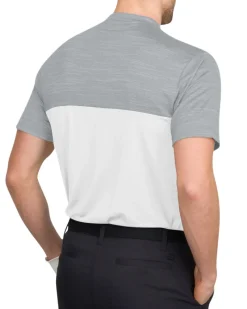 Two Tone Collarless Golf Polo-Three Sixty Six Discount