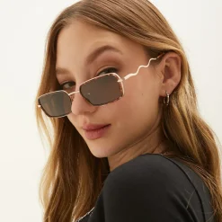 Eve - Women's Brown Sunglasses-TopFoxx Best