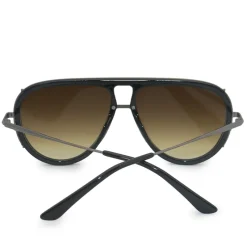 Ivy Luxe - Olive Tangle-Free Women's Round Aviator Sunglasses-TopFoxx Best